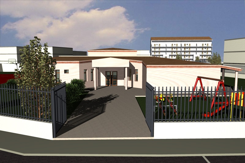 Municipality of Gioia Tauro (Reggio Calabria) - Project to the construction of a new primary school - Contratto di Quartiere II.