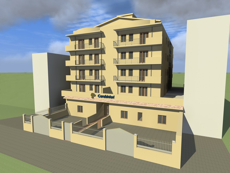 Municipality of Gioia Tauro (Reggio Calabria) - Project and construction management to the refurbishment of the new barracks Caserma dei Carabinieri.